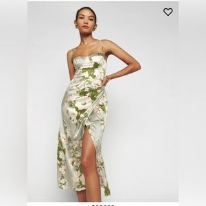 Marguerite Silk Dress by Reformation